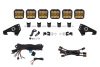 Diode Dynamics 20-Present Polaris RZR SS5 Pro CrossLink Roof - Yellow Combo Lightbar Kit thumbnail 3