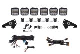 Diode Dynamics 20-Present Polaris RZR SS5 Pro CrossLink Roof - White Combo Lightbar Kit thumbnail 2