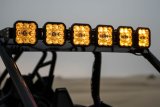 Diode Dynamics 20-Present Polaris RZR SS5 Pro CrossLink Roof - White Combo Lightbar Kit thumbnail 8