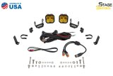 Diode Dynamics SS3 LED Bumper 1 1/2 In Roll Bar Kit Sport - White SAE Fog (Pair) thumbnail 7