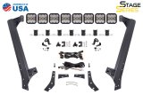 Diode Dynamics Stage Series Windshield Bracket Kit for 07-18 Jeep JK Wrangler (No Lights) thumbnail 6