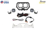 Diode Dynamics 2014-2018 Polaris RZR XP Stage Series LED Grille Kit - Pro White Fog thumbnail 6