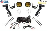Diode Dynamics 2024+ Toyota Tacoma SS3 LED Ditch Light Kit- Pro Yellow Combo thumbnail 6