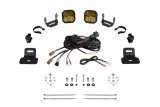 Diode Dynamics 17-24 Can-Am Maverick X3 SS3 Stage Series Ditch Light Kit - Sport Yellow Combo thumbnail 1
