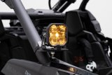 Diode Dynamics 17-24 Can-Am Maverick X3 SS3 Stage Series Ditch Light Kit - Sport Yellow Combo thumbnail 4
