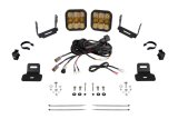 Diode Dynamics 17-24 Can-Am Maverick X3 SS5 Stage Series Ditch Light Kit - Sport Yellow Combo thumbnail 1