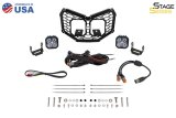 Diode Dynamics 17-24 Can-Am Maverick X3 Stage Series LED Grille Kit Bracket Kit thumbnail 6
