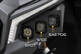 Diode Dynamics 17-24 Can-Am Maverick X3 C1 Headlamp Kit - Sport White ABL (Pair) thumbnail 3