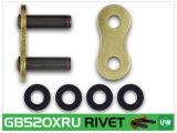 RK Chain GB520XRU-RIVET - Gold thumbnail 1