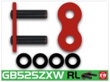 RK Chain RR525ZXW-RIVET - Red thumbnail 1