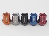 Rays Dura-Nut L32 Straight Type 12x1.25 Lug Nut Set 16 Lug 4 Lock Set - Black thumbnail 1