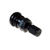 Rays Volk Racing TE37/LE37T Valve Stem Number 49 - Black thumbnail 1