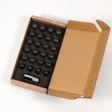 Rays 19 Hex Nut M12x1.50 -Black (20 Pieces) thumbnail 1