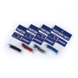 Rays Aluminum Air Valve Cap Set - Red thumbnail 1