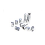 Rays M12x1.50 19mm Hex w/ 2 Piece Double Lock Nut Set - Chrome thumbnail 1