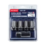 Rays Lugs Dura-Nut L42 Straight Type / 12x1.50 / 4 Piece - Black thumbnail 1