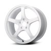 Gram Lights 57CR 17x9 +38 5x100 Ceramic White Pearl Wheel thumbnail 2