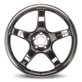 Gram Lights 57CR 18x8.5 +45 5x100 Glass Black Wheel (Min Order Qty Of 20) thumbnail 1