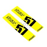 Gram Lights 57DR/57CR Spoke Sticker Luminous Yellow (2 PCS) thumbnail 1