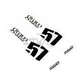 Gram Lights 57DR/57CR Spoke Sticker White (2 PCS) thumbnail 1