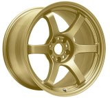 Gram Lights 57DR 18x9.5 +38 5x114.3 E8 Gold Wheel (Min Order Qty 20) thumbnail 1