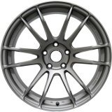 Gram Lights 57XTREME Spec-D 18x9.5 +38 5x100 Semi Gloss Black Wheel thumbnail 1