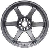 Gram Lights 57DR 15x8.0 +35 5x114.3 Gunblue Wheel thumbnail 1