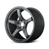 Gram Lights 57CR 18x8.5 +37 5x108 Glossy Gray Wheel thumbnail 1