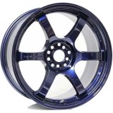Gram Lights 57DR 19x9.5 +25 5X114.3 Eternal Blue Pearl Wheel (Min Order Qty 20) thumbnail 1