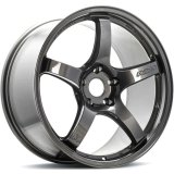 Gram Lights 57CR 18x9.5 +38 5x114.3 HS Gunmetallic Wheel thumbnail 1