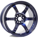 Gram Lights 57DR 18x9.5 +38 5x120 Eternal Blue Pearl Wheel thumbnail 1