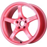 Gram Lights 57CR 19x9.5 +25 5x112 Sakura Pink Wheel (Special Order No Cancel) thumbnail 1