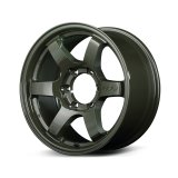 Gram Lights 57DR-X 16X8.0 +00 6x139.7 Jungle Green thumbnail 1