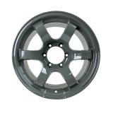 Gram Lights 57DR-X 17x8.5 -10 6x139.7 Glossy Gray thumbnail 1