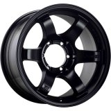 Gram Lights 57DR-X 18X9.0 +00 6x139.7 Semi Gloss Black thumbnail 1