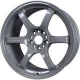 Gram Lights 57DR 18x9.5 / +38 ET / 5x100 BP - Glossy Gray thumbnail 1