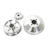BBK 96-01 Mustang 4.6 GT Cobra Underdrive Pulley Kit - Lightweight CNC Billet Aluminum (3pc) thumbnail 7