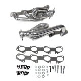 BBK 09-18 Dodge Ram 5.7L Hemi Shorty Tuned Length Exhaust Headers - 1-3/4 Silver Ceramic thumbnail 7