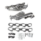 BBK 09-18 Dodge Ram 5.7L Hemi Shorty Tuned Length Exhaust Headers - 1-3/4 Silver Ceramic thumbnail 9