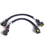 BBK 05-20 Dodge 4 Pin Square Style O2 Sensor Wire Harness Extensions 12 (pair) thumbnail 7