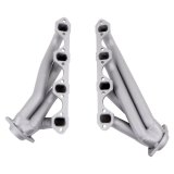 BBK 79-93 Mustang 351 Swap Shorty Unequal Length Exhaust Headers - 1-5/8 Titanium Ceramic thumbnail 6