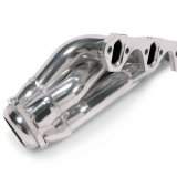 BBK 79-93 Mustang 351 Swap Shorty Unequal Length Exhaust Headers - 1-5/8 Silver Ceramic thumbnail 5