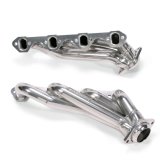 BBK 79-93 Mustang 351 Swap Shorty Unequal Length Exhaust Headers - 1-5/8 Silver Ceramic thumbnail 8