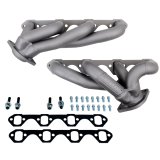BBK 87-95 Ford F150 Truck 5.0 302 Shorty Unequal Length Exhaust Headers - 1-5/8 Titanium Ceramic thumbnail 1