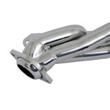BBK 87-95 Ford F150 Truck 5.0 302 Shorty Unequal Length Exhaust Headers - 1-5/8 Silver Ceramic thumbnail 5