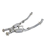 BBK 86-93 Mustang 5.0 High Flow X Pipe With Catalytic Converters - 2-1/2 thumbnail 1
