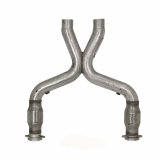 BBK 11-14 Mustang 5.0 Short Mid X Pipe With Catalytic Converters 3.0 For BBK Long Tube Headers thumbnail 1
