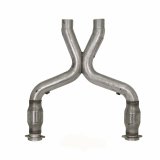 BBK 11-14 Mustang 5.0 Short Mid X Pipe With Catalytic Converters 3.0 For BBK Long Tube Headers thumbnail 2