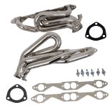 BBK 96-98 GM Truck SUV 5.0 5.7 Shorty Tuned Length Exhaust Headers - 1-5/8 Titanium Ceramic thumbnail 1