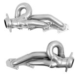 BBK 19-23 Dodge Ram 1500 5.7L (Ex. MegaCab) Shorty Tuned Exhaust Headers - 1-3/4in Silver Ceramic thumbnail 3